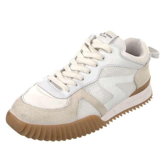 rag & bone White and Tan Women's Sneakers - Picture 2 of 4